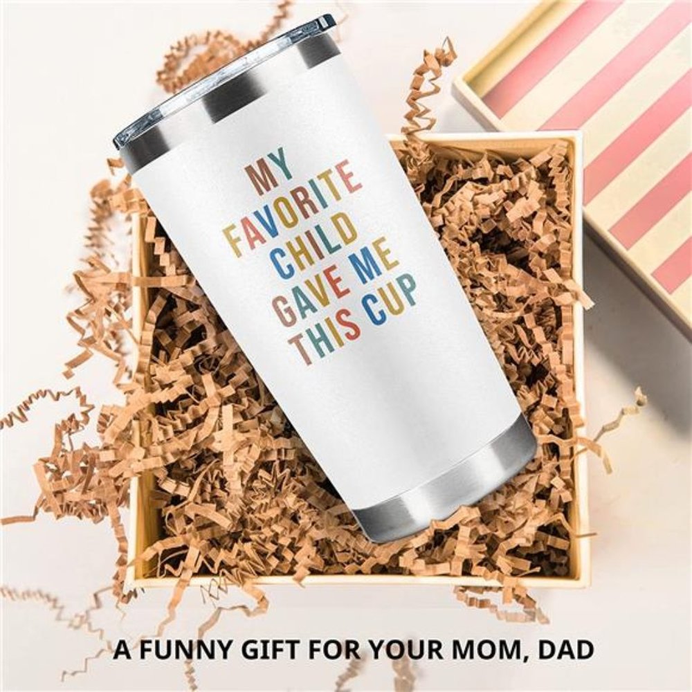 20 Oz Dad Mom Tumbler